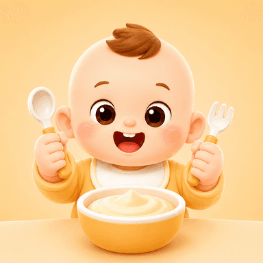 月芽辅食 App 图标